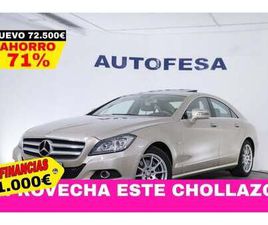 MERCEDES CLS CLS 350 MERCEDES-BENZ CLASE CLS C CLS350 CDI AUTO 258CV 4P # CUERO, TECHO ELEC, NAVY
