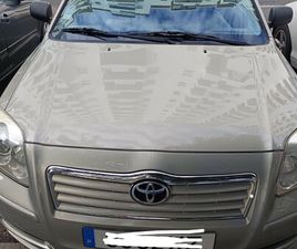 TOYOTA AVENSIS TOYOTA AVENSIS 1.8 VVTI SETEMBRO/04