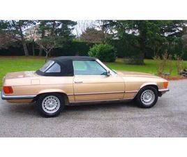 1984 MERCEDES SL CLASS OR MANUEL, 5 VITESSES CONDUITE À G...