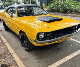 1971 DODGE DEMON CLASSIC MOPAR DEMON, YELLOW EXTERIOR, STRAIGHT BODY