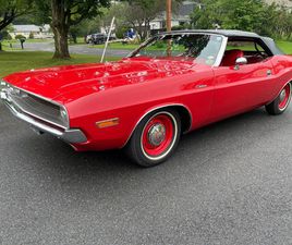 DODGE CHALLENGER CONVERTIBLE 1970 DODGE CHALLENGER RARE 1 OF 287, ROTISSERIE RESTORED, PS, SHOW WINNER