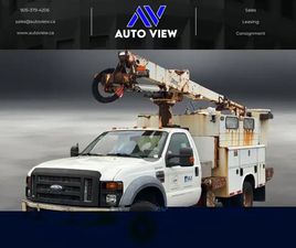 FORD F 550 2008 FORD SUPER DUTY F-550 DRW XL **BOOM TRUCK**ONE OWNER**