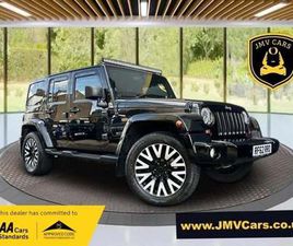 JEEP WRANGLER CONVERTIBLE 2012 JEEP WRANGLER 2.8 CRD BLACK EDITION II AUTO 4WD EURO 5 4DR CONVERTIBLE DIESEL AUTOMATIC