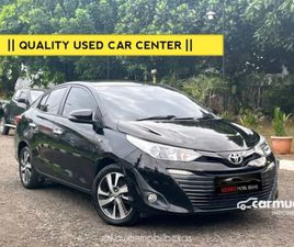 TOYOTA VIOS ( TDP 7JT ) TOYOTA VIOS 1,5 G AT 2018 HITAM KONDISI ISTIMEWA BERGARANSI DAN DIJAMIN SIAP PAKAI #KAWANMOBILBEKAS