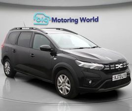 DACIA JOGGER 1.0 TCE EXPRESSION MPV 5DR PETROL MANUAL EURO 6 (S/S) (110 PS) THIRD ROW SEATS,PRIVACY GLASS MPV 2024, 10667 MILES, £14500 - 33013042 - EXCHANGEAND