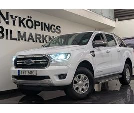 FORD RANGER LIMITED DUBBELHYTT 4X4 SKINN KAMERA VÄRM. CARPLAY