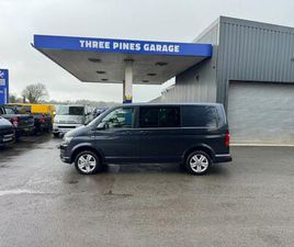 VOLKSWAGEN TRANSPORTER 2.0TDI BMT 150 HIGHLINE KOMBI L1 DSG AUTO CREWCAB INC VAT