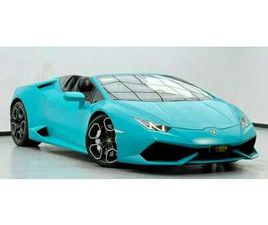 LAMBORGHINI HURACAN 2017 LAMBORGHINI HURACAN LP610-4 SPYDER ,FULL SERVICE HISTORY ,GCC