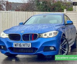 BMW 3 SERIES GRAN TURISMO 2.0 325D M SPORT GT 5DR DIESEL AUTO EURO 6 (START/STOP) (218 PS)
