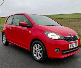 SKODA, CITIGO, HATCHBACK, 2013, MANUAL, 999 (CC), 3 DOORS
