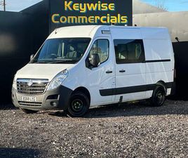 VAUXHALL MOVANO 2018 VAUXHALL MOVANO 2.3 CDTI H2 VAN 130PS PANEL VAN DIESEL MANUAL