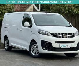 VAUXHALL VIVARO 2021 VAUXHALL VIVARO TURBO D 3100 SPORTIVE PANEL VAN DIESEL MANUAL
