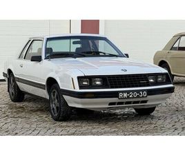 1980 FORD MUSTANG BLANC AUTOMATIQUE, 3 VITESSES CONDUITE...
