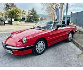 ALFA ROMEO SPIDER DUETTO QUADRIFOGLIO VERDE 2.0 QUADRIFOGLIO VERDE