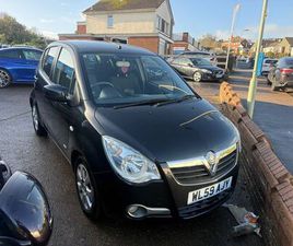 2009 VAUXHALL AGILA 1.2 DESIGN