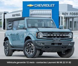 FORD BRONCO BADLANDS ADVANCED 4P 4X4 TOUT COMPRIS HO