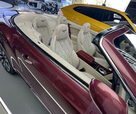 BENTLEY CONTINENTAL GTC BENTLEY CONTINENTAL GTC W12 CONVERTIBILE