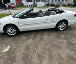 CHRYSLER SEBRING CABRIOLET CONVERTIBLE LXI CHRYSLER SEBRING WITH MISSOURI ORIGINAL 65,000 MILES