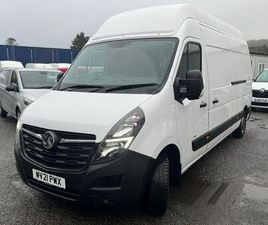 VAUXHALL MOVANO 2021 VAUXHALL MOVANO 2.3CDTI L3H3 F3500 (135PS)(EU6DT)