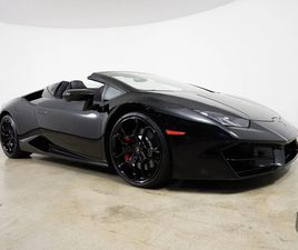 LAMBORGHINI HURACAN SPYDER 2017 LAMBORGHINI HURACAN LP 580-2 SPYDER