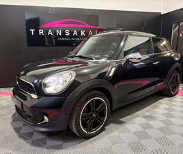 MINI PACEMAN COOPER SD MINI PACEMAN R61 2.0L 143 CH COOPER SD PACK RED HOT CHILI II ** TOIT OUVRANT / CUIR / RADAR AR **