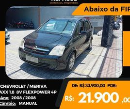 CHEVROLET MERIVA MAXX 1.8 MPFI 8V FLEXPOWER