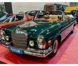 MERCEDES CLASSE S CABRIOLET 280 SE MERCEDES-BENZ 280 MERCEDES W111 CABRIO