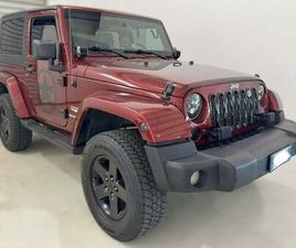 JEEP WRANGLER 2.8 CRD DPF SAHARA DEL 2007 USATA A CATANIA