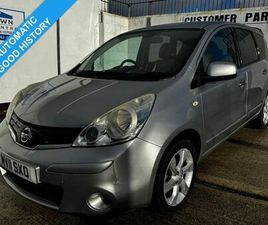 NISSAN NOTE 1.6 16V TEKNA HATCHBACK 5DR PETROL AUTO EURO 5 (110 PS)