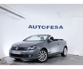 VOLKSWAGEN GOLF CABRIOLET 2.0 TDI DSG CABRIO AUTO 140CV 2P # CUERO, PARKTRONIC