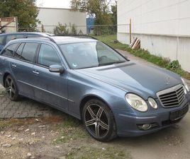 MERCEDES-BENZ E 500 T , VOLLAUSSTATTUNG , BENZIN / GASANLAGE