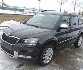 SKODA YETI OUTDOOR ŠKODA YETI 1.4TSI 110KW 4X4 DSG OUTDOOR