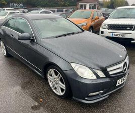 MERCEDES CLASSE E COUPE E 250 2.1 E250 CDI BLUEEFFICIENCY SPORT G-TRONIC+ EURO 5 (START/STOP) 2DR