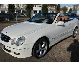 MERCEDES CLK CABRIOLET CLK 200 MERCEDES-BENZ CLK 200 K *AVANTGARDE*LEDER BRAUN*KEYLESS GO