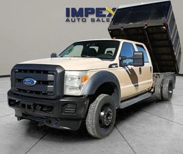 2013 FORD F-450 XL DUMP TRUCK