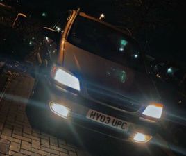 VAUXHALL, ZAFIRA, MPV, 2003, OTHER, 1796 (CC), 5 DOORS