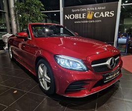 MERCEDES-BENZ C 300 CABRIO AMG LINE HUD LED NAV SHZ RFK 18