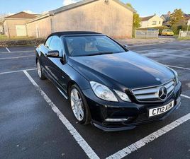 3.0 E350 CDI V6 BLUEEFFICIENCY SPORT CABRIOLET G-TRONIC EURO 5 2DR