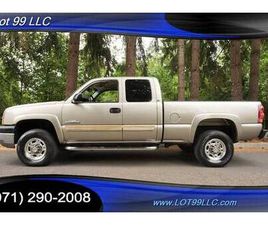 CHEVROLET SILVERADO 2500HD EXTENDED CAB 2003 CHEVROLET SILVERADO 2500HD CHEVY LS EXTENDED CAB V8 8.1L AUTO SHO