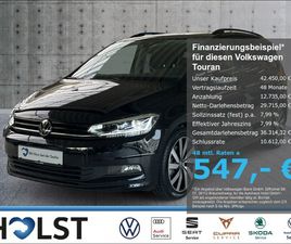 VOLKSWAGEN TOURAN 2.0TDI DSG HIGHLINE 7-SITZER AHK TOP-PAKET RÜFA STANDH.