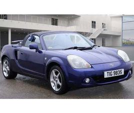 TOYOTA MR TOYOTA MR2 1.8 VVT-I ROADSTER CONVERTIBLE 2DR PETROL AUTOMATIC (178 G/KM, 138 BHP) PETROL AUTOMATIC
