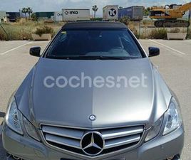 MERCEDES-BENZ CLASE E CABRIO E 350 CDI BE AVANTGARDE