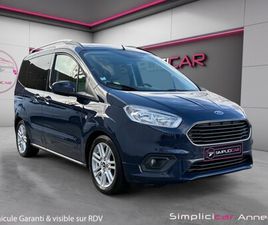 FORD TOURNEO COURIER FORD TOURNEO COURIER 1.5L, TDCI TITANIUM, ENTRETIEN SUIVI, GARANTIE 12 MOIS