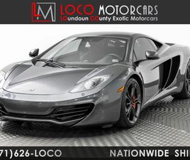 MC LAREN MP4-12C 2013 MCLAREN MP4-12C COUPE PURE SUPERCAR ENGINEERING AND DESIGN! MCLAREN MP4-12C