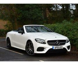 2019 MERCEDES-BENZ AMG E 450 4MATIC LINE+MEGA SPECIFICATION CONVERTIBLE PETROL AUTOMATIC