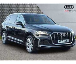 AUDI Q7 55 TFSI 2021 AUDI Q7 55 TFSI QUATTRO S LINE 5DR TIPTRONIC SUV PETROL AUTOMATIC