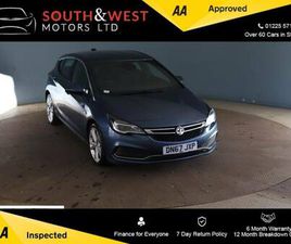 VAUXHALL ASTRA 2017 VAUXHALL ASTRA 1.4I TURBO SRI VX LINE HATCHBACK 5DR PETROL MANUAL EURO 6 (150 PS) HATCHBACK ...
