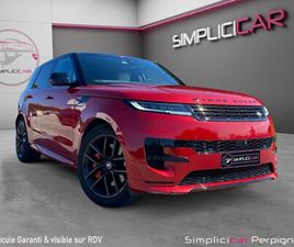 LAND ROVER RANGE ROVER SPORT P440E LAND ROVER RANGE ROVER SPORT P440E 3.0L I6 PHEV 440CH DYNAMIC SE 1ER MAIN SUIVI LAND ATTELAGE GARANTIE 2028 CONSTRUCTEUR