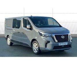 NISSAN PRIMASTAR 2023 NISSAN PRIMASTAR 30 L2 DIESEL 2.0 DCI 130PS H1 TEKNA+ CREW VAN CREW BUS DIESEL MANUAL
