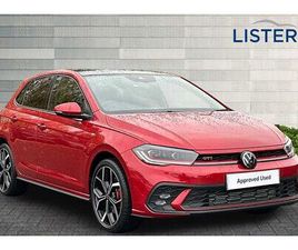 VOLKSWAGEN POLO GTI VOLKSWAGEN POLO - 2.0 TSI GTI 5DR DSG